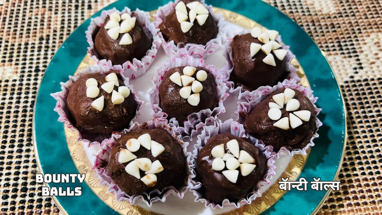 Bounty Balls | बॅान्टी बॅाल्स | Tropical,  Creamy and Irresistibly Rich