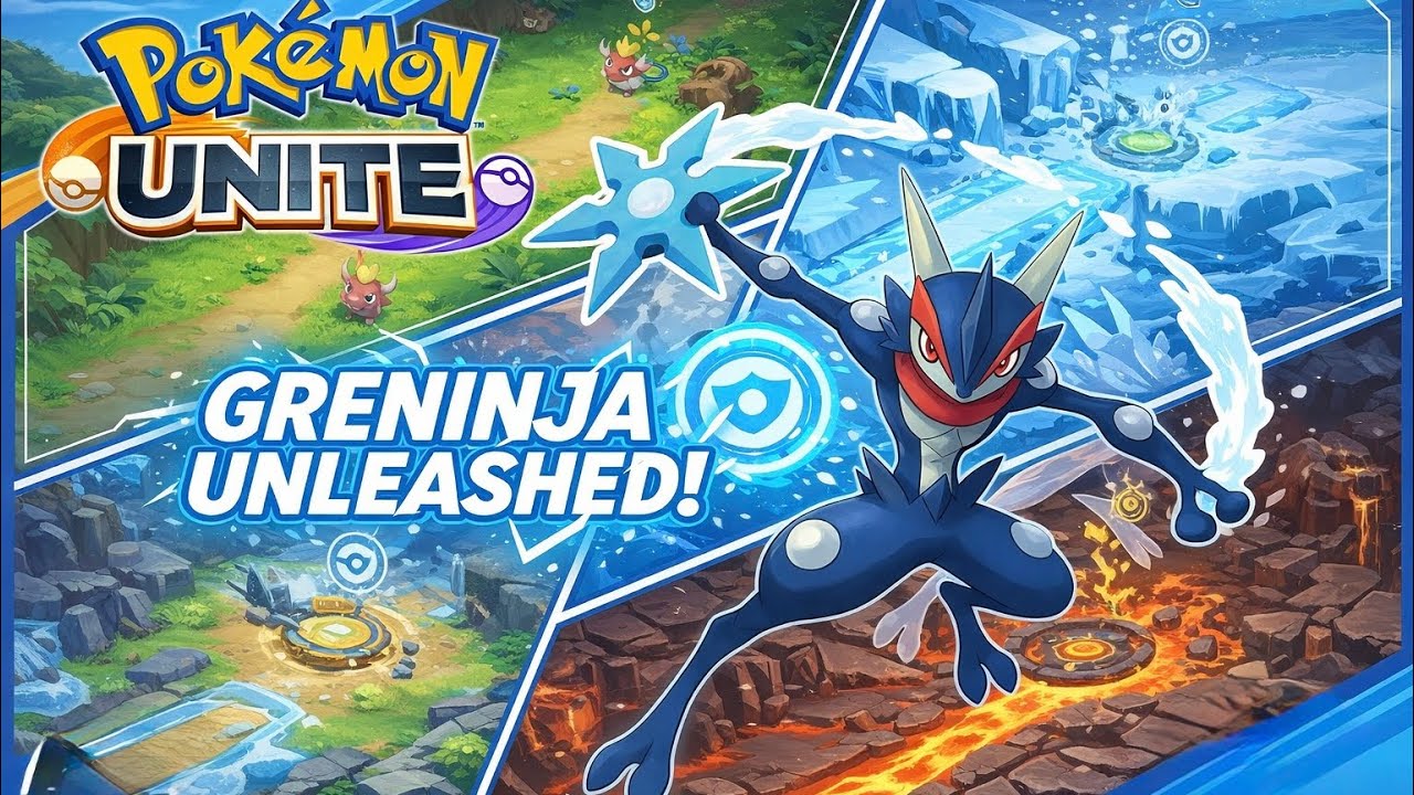 Why Greninja Is Still OP 🔥 | Pokémon Unite 