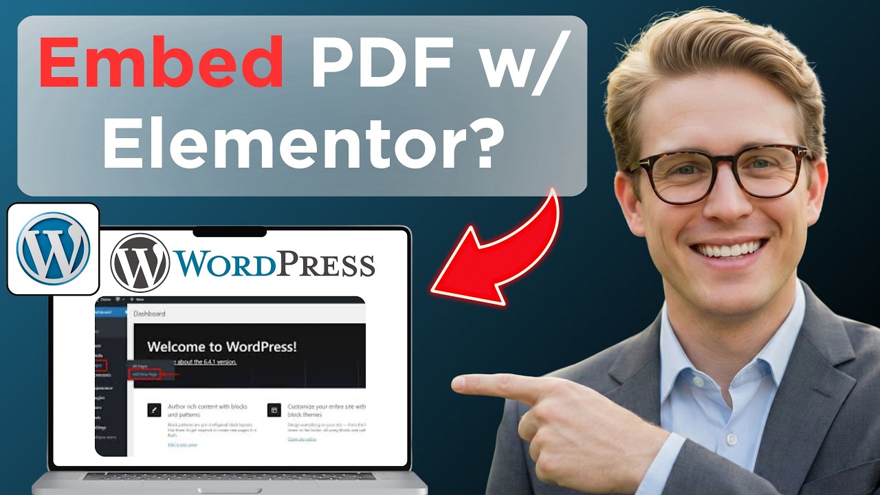 Как встроить PDF-файл на сайт WordPress с помощью конструктора страниц Elementor и дополнения для...