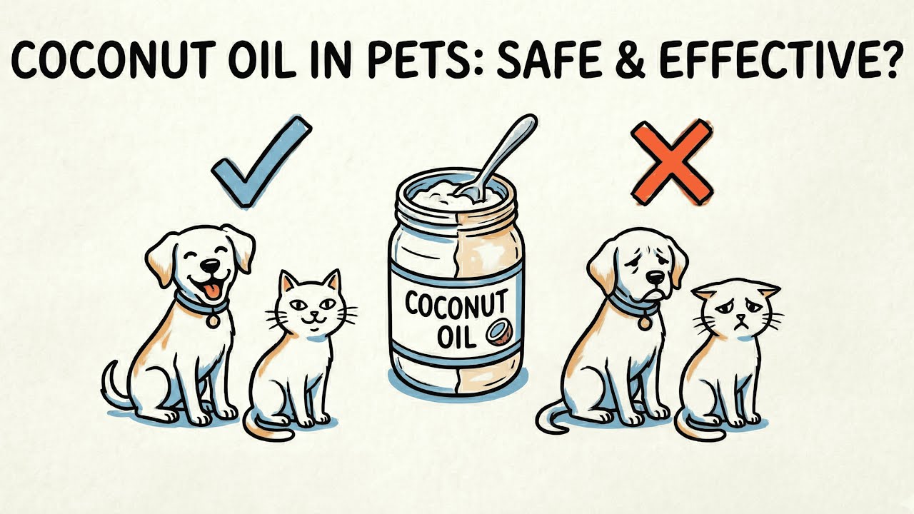 Coconut Oil For Dogs and Cats