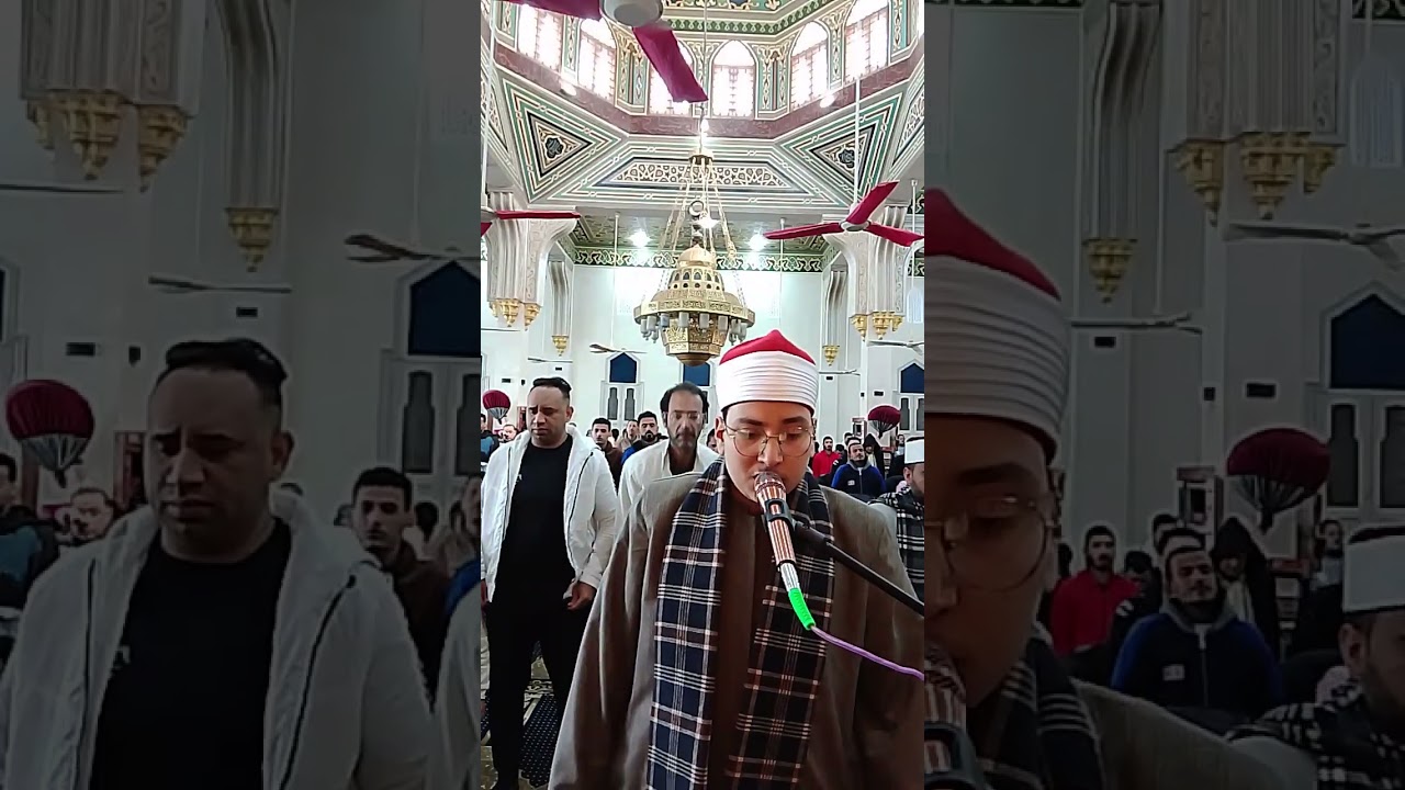 صلاة الجمعه من رحاب مسجد البحر بشرباص لفضيلة الشيخ أحمد أيمن عبد المحسن المنشاوي دمياط فارسكور 