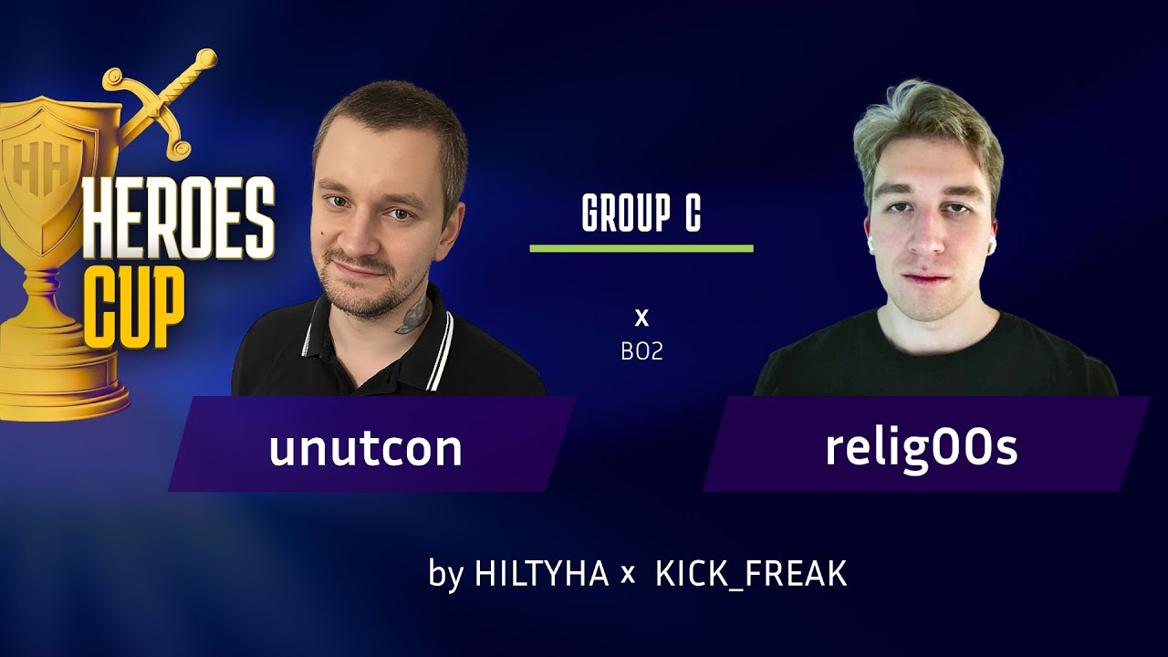 HEROES CUP| Unutcon vs Relig00s | ТУРНИР НА 500 000 РУБЛЕЙ &ndash; Групповая Стадия| Герои 3