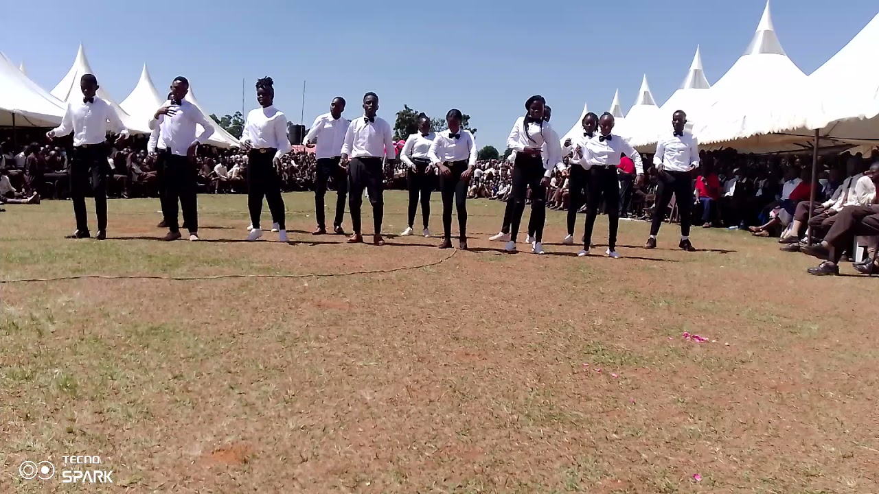Big entertainment show....  At st Joseph Kitale National school 👯👈👈🙀