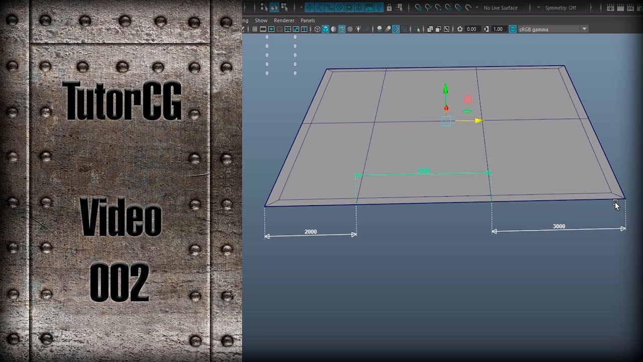 Autodesk Maya - Моделирование по чертежам