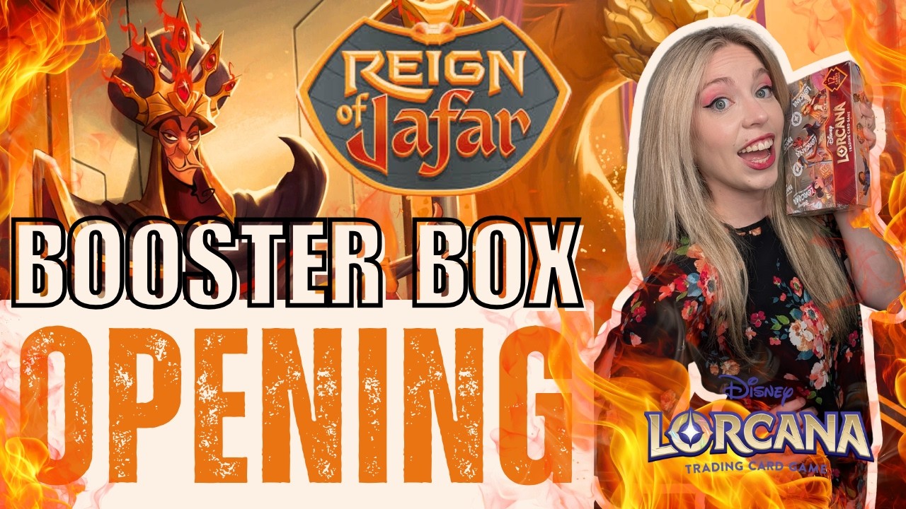 **Sneak Peak** REIGN OF JAFAR Booster Box Opening #disneylorcana