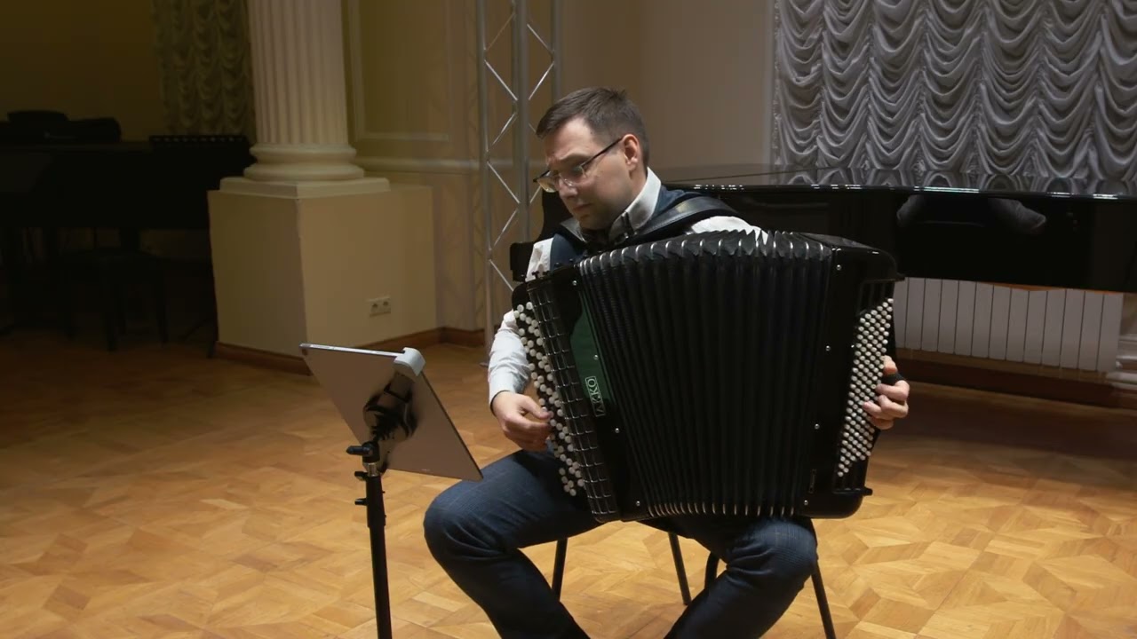 ZHURBIN Sonata No. 4 - Nikita Ukrainskii, bayan / ЖУРБИН Соната №4 - Никита Украинский, баян