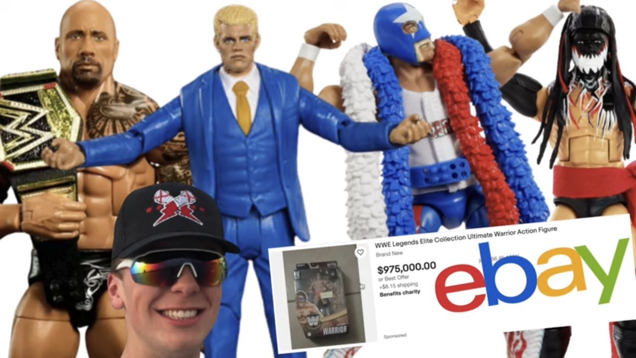 ОХОТА НА РЕДКИЕ ФИГУРКИ WWE НА EBAY!!!! Невероятная находка!!!