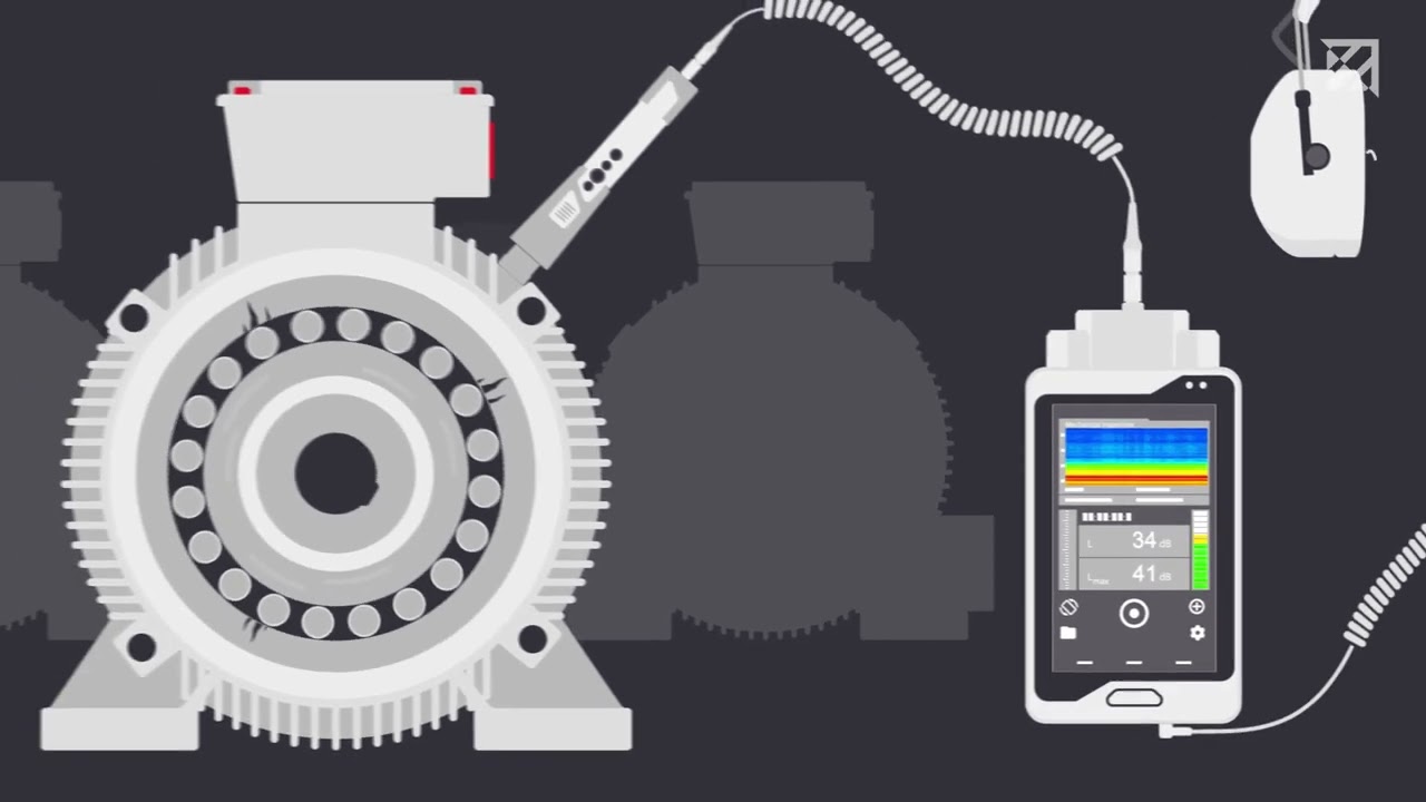 Machine Testing using the Sonaphone by @SONOTECGmbH