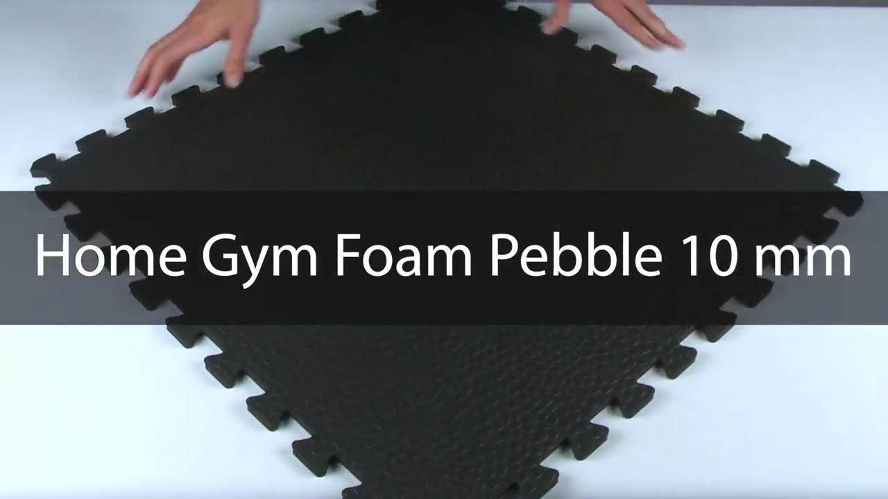 Home Gym Flooring Tile Pebble 10 mm (3/8