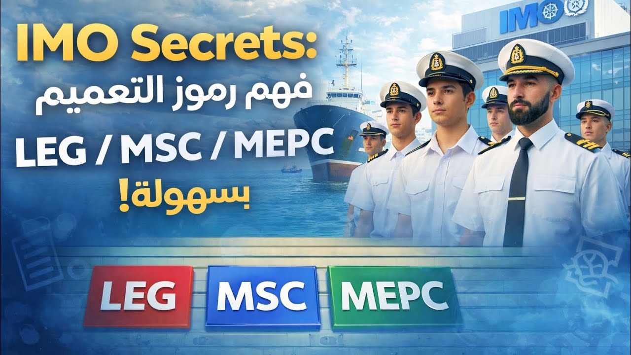 “IMO Secrets: فهم رموز التعميم LEG / MSC / MEPC بسهولة!” موسم البحر موسم الخامس 