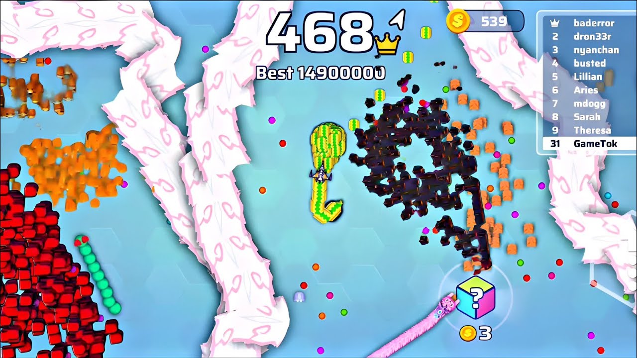I Find Huge In Snake Io 🐍 Epic Snake.Io Gameplay Snake Game Snake. Io