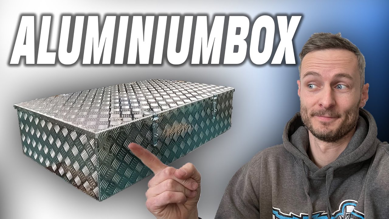 So bauen wir eine Alubox | WIG Schwei&szlig;en Aluriffelblech