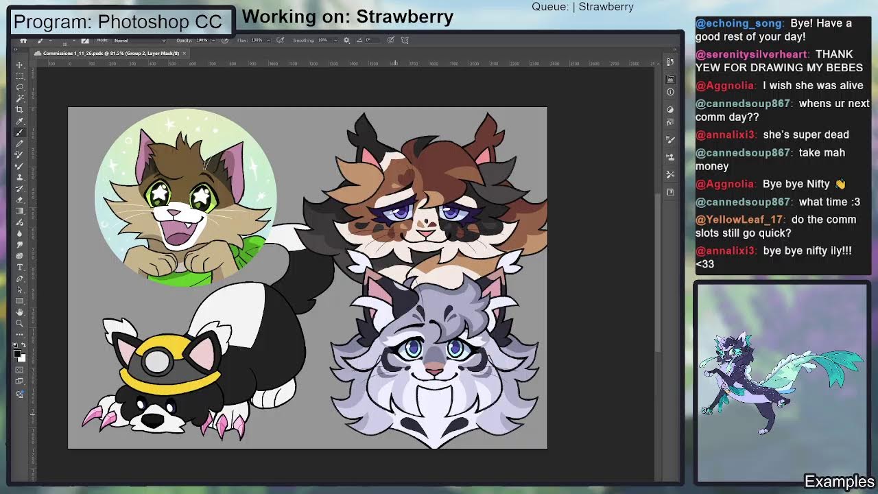 Commission Livestream!