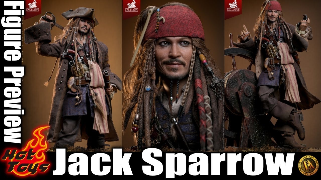 世界限定4000体！HotToysアルチザンシリーズ第４弾 パイレーツ・オブ・カリビアン 最後の海賊版 ジャック・スパロウが登場！/ HotToys Jack Sparrow Preview