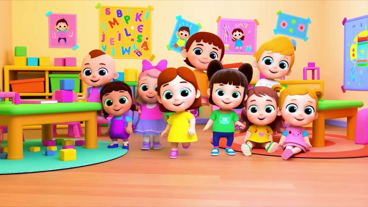TOP TRENDING NURSERY RHYMES 🌈 FOR KIDS AND TODDLERS ll  masti time lfunlearning @duggueducationalTV 