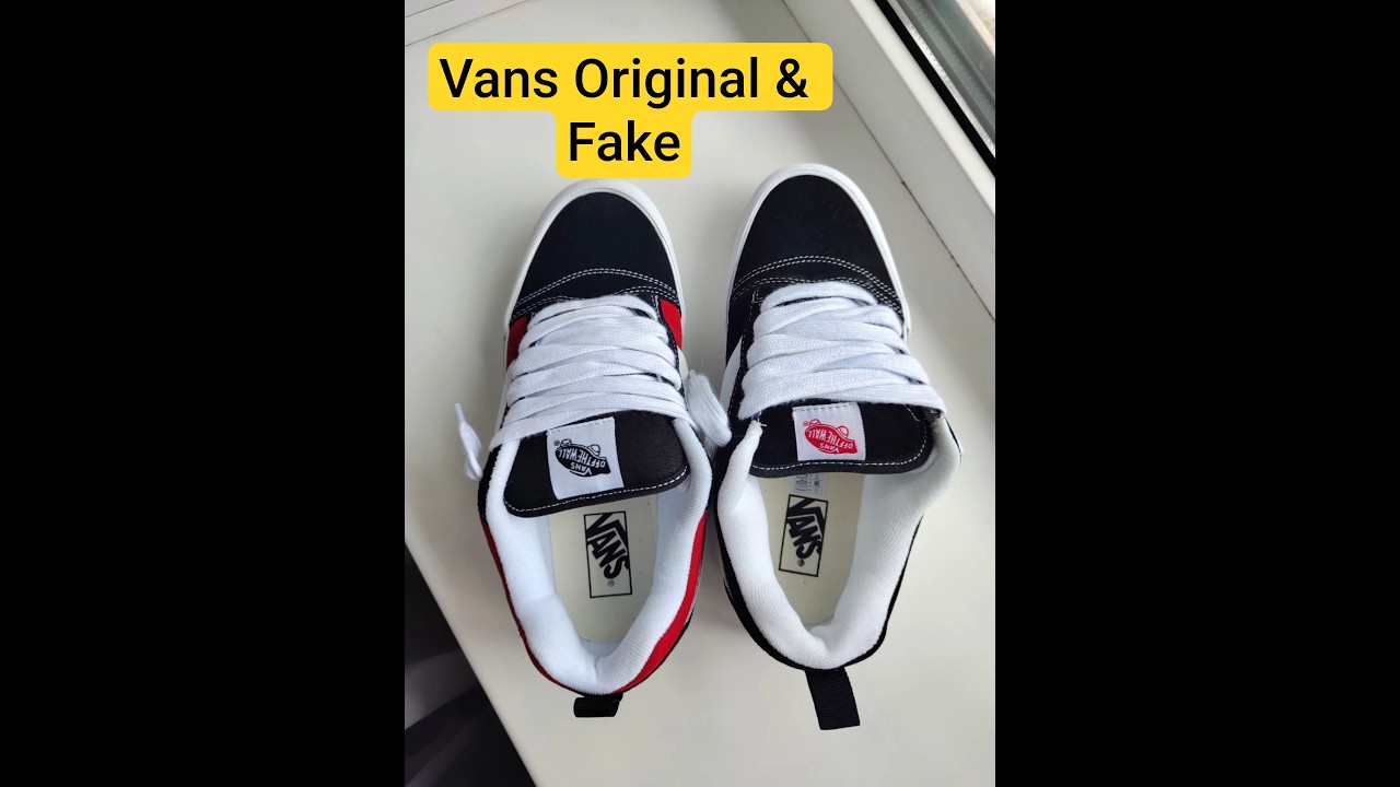 Vans Original & Fake #vans #sneakers