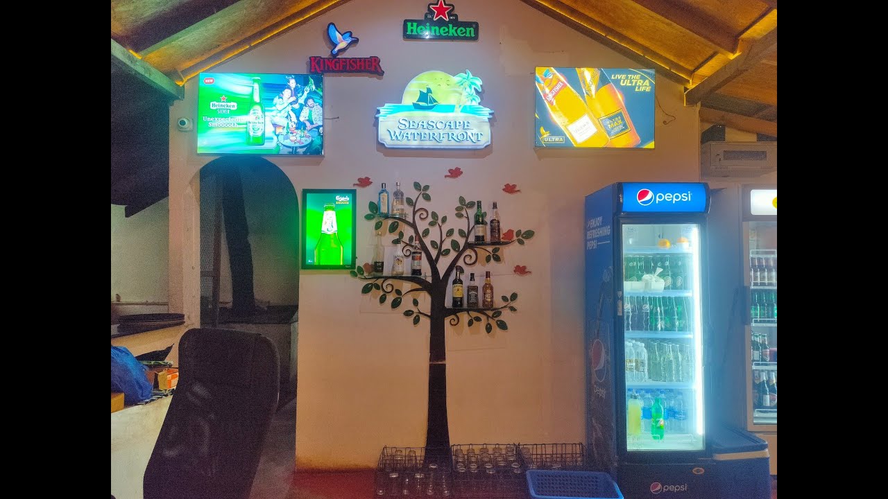 #Seascape Waterfront Restaurant# Beach Side Restaurant #Agarvado # GOA