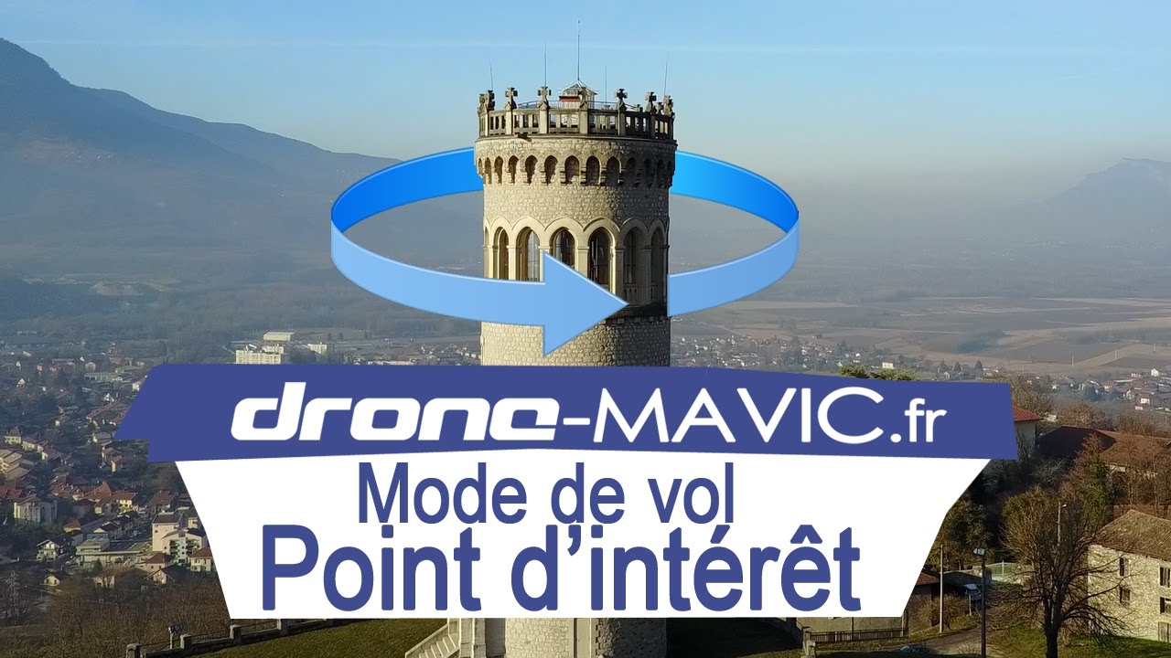 Tutoriel Mavic Pro - Le mode de vol Point d'intérêt