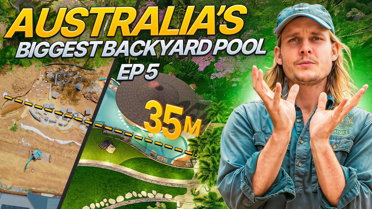I'm Building Australia's Biggest Backyard Pool - Ep 5