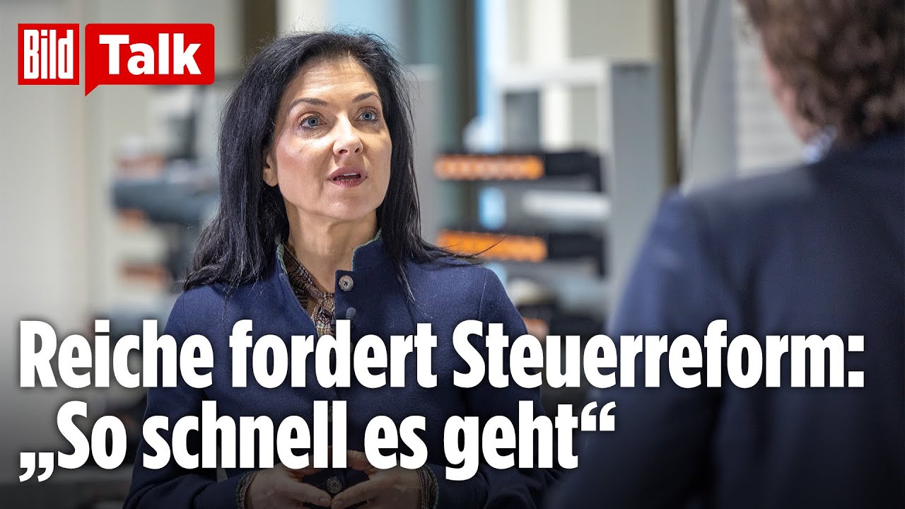 Katharina Reiche: Wirtschaftsministerin fordert mehr Netto vom Brutto | BILD TALK