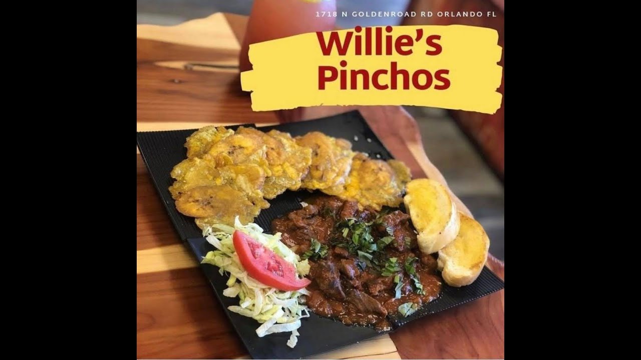 Willie's Pincho en Orlando, comida con sabor boricua