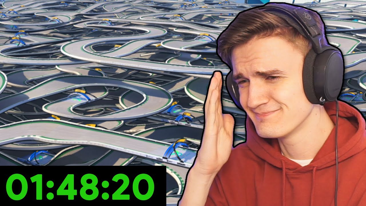 Wirtual Speedruns The LONGEST Trackmania Track