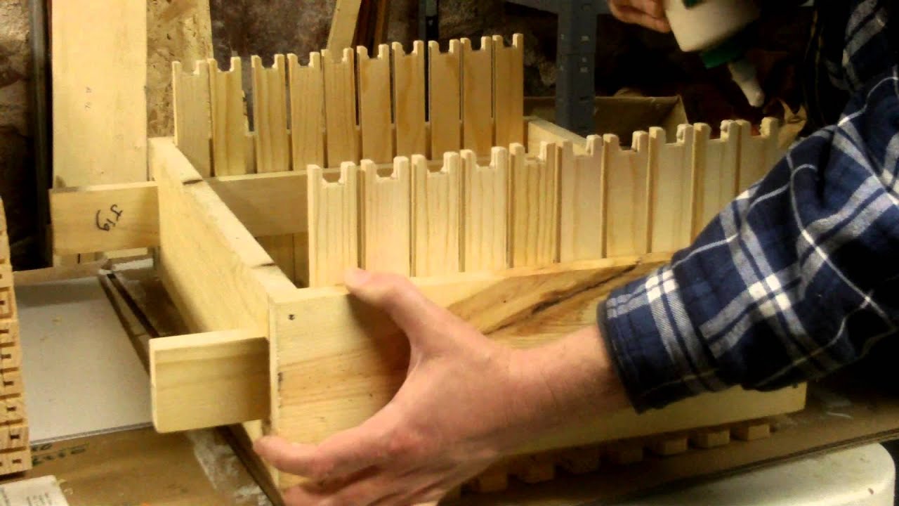 Assembling frames from Mann Lake for a Langstroth deep honeybee hive