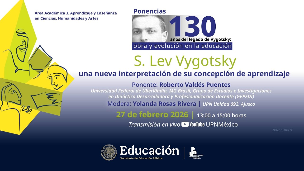 130 años del legado de Vygotsky: la obra de Vygotsky y su evolución en la educación  |  Sesión 1