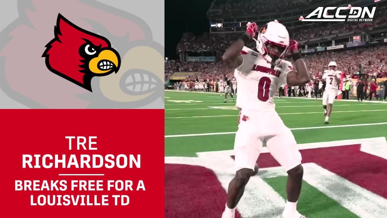 Tre Richardson Breaks Free For Louisville's First TD
