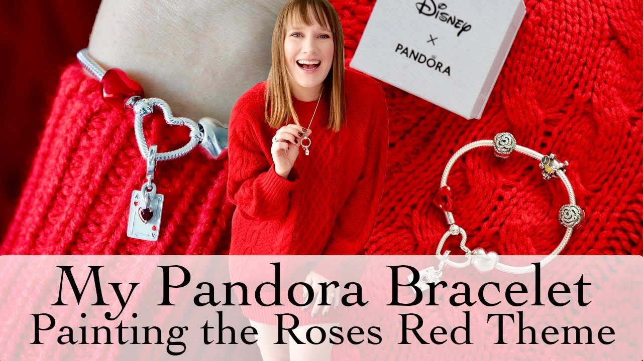 My Pandora Bracelet | Painting the Roses Red ft. Disney Villains Pandora Collection