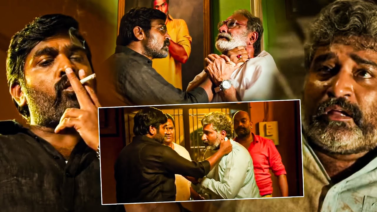 Vijay Sethupathi Mass Warning To His Father Pithamagan Mahadevan || Uppena Movie || FirstShowMovies