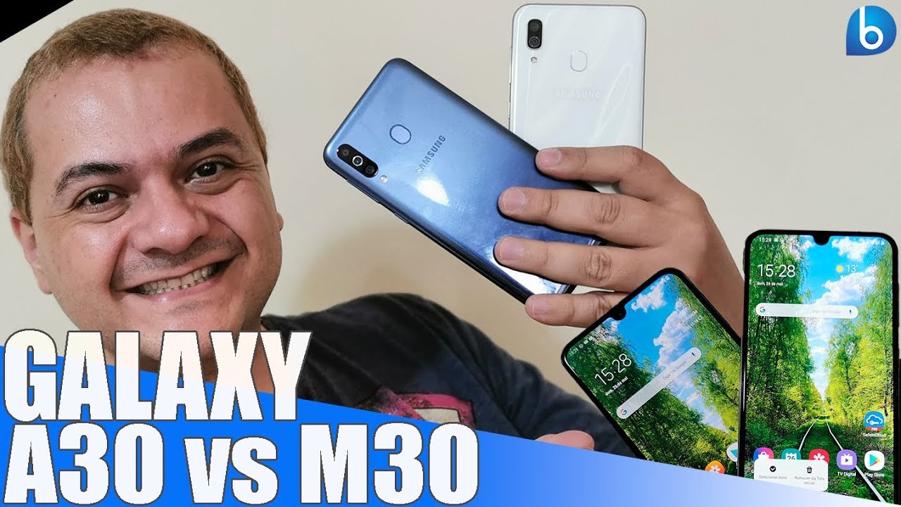 GALAXY A30 OU M30 | COMPARATIVO SAMSUNG