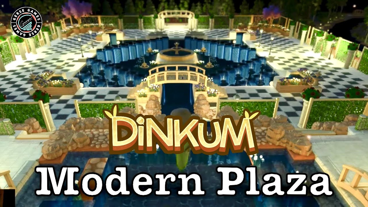 Dinkum Modern Art Plaza Build Tour