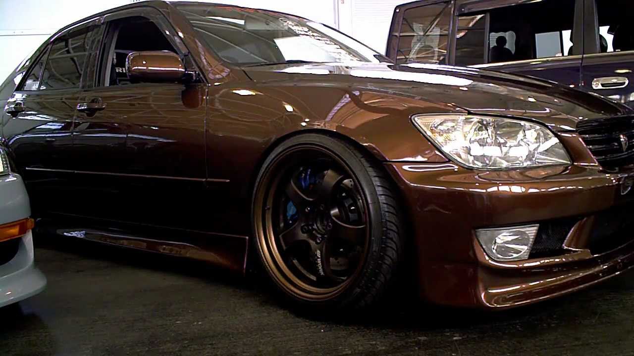 2001 Lexus IS300 Brown Metallic on Workmeister S1R's 18x8.5 +35F/+25R  (2012 SF Wekfest)