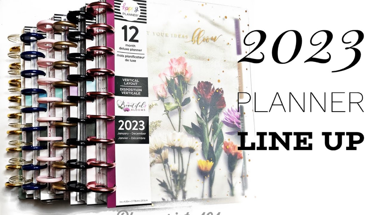 2023  Planner Line up | Happy Planner | Frankenplanner | 2023 Planner Set Up