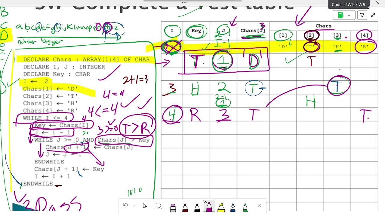 4.3b Flow charts and trace tables -  AS Level Computer Science (9618)