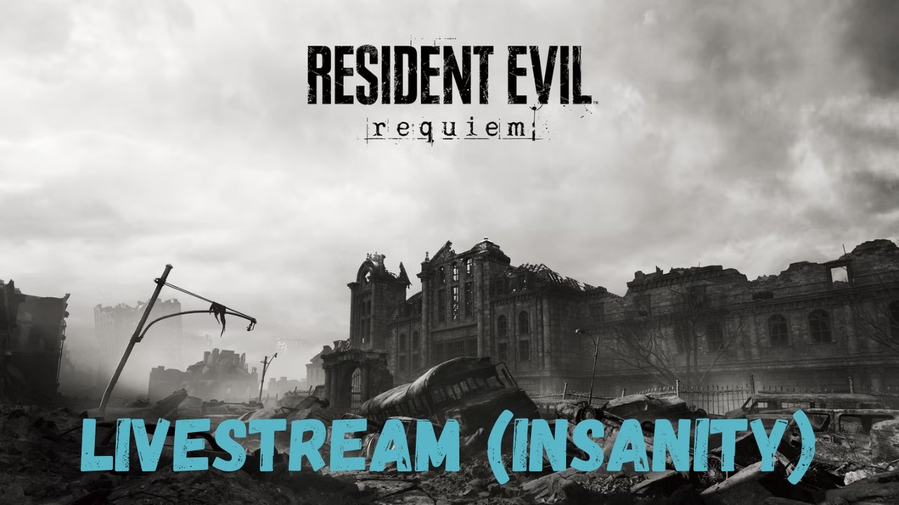 Resident Evil Requiem – INSANITY Difficulty Playthrough | The Hardest Survival Horror Challenge 🧟