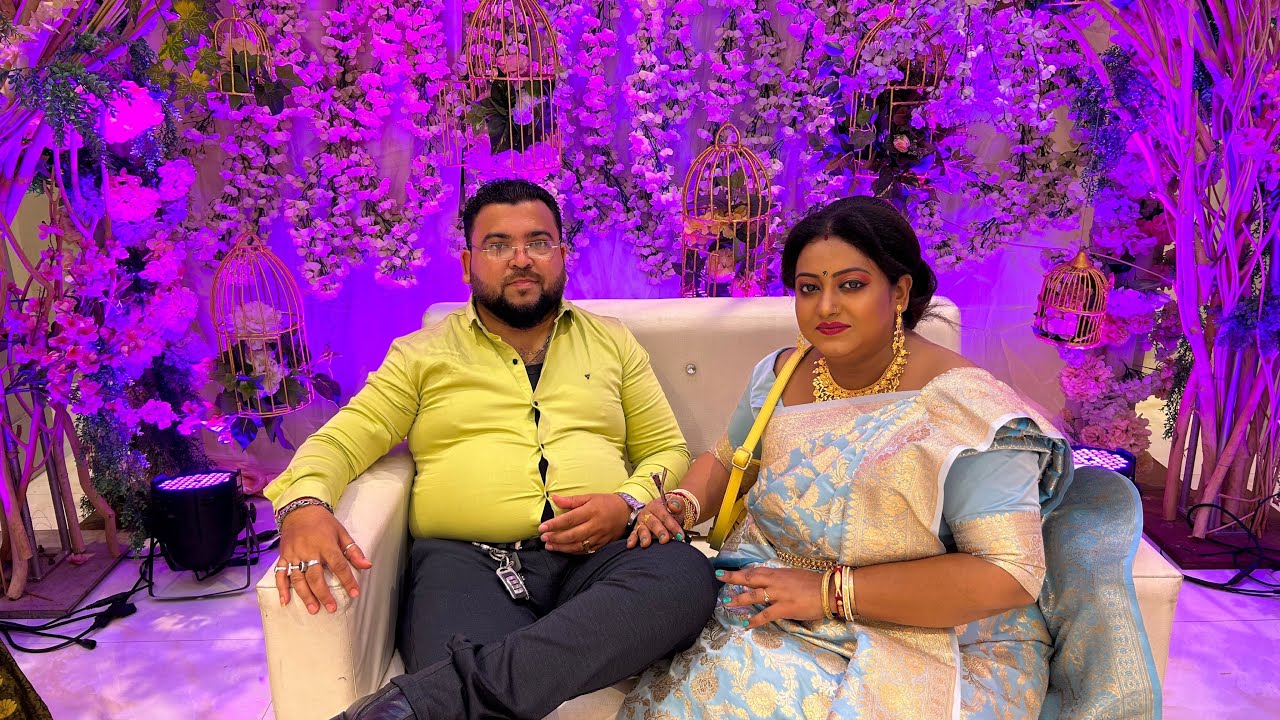Best Bengali reception party || Iskcon House Banquet ||