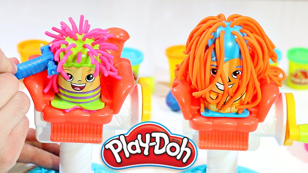 Play-Doh Hair Salon!! Learn Colors with Play Doh | Play Doh Hair Cut Set Review!!