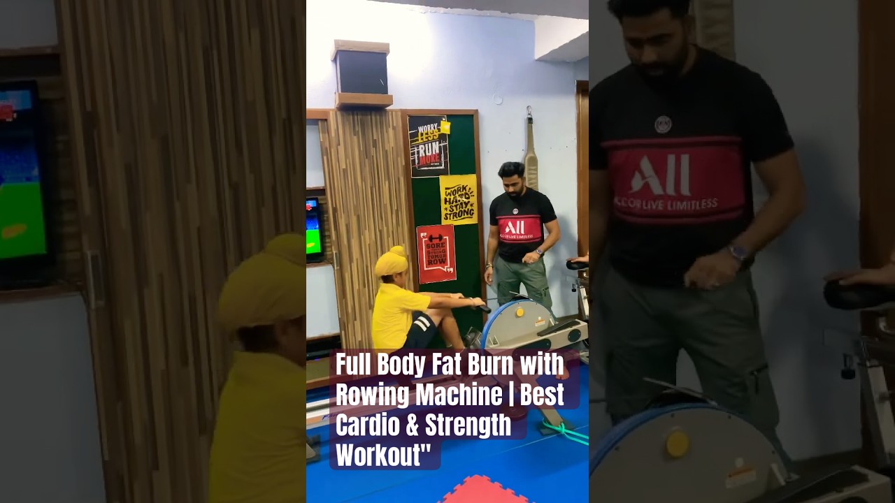 Full Body Fat Burn with Rowing Machine | Best Cardio & Strength Workout"