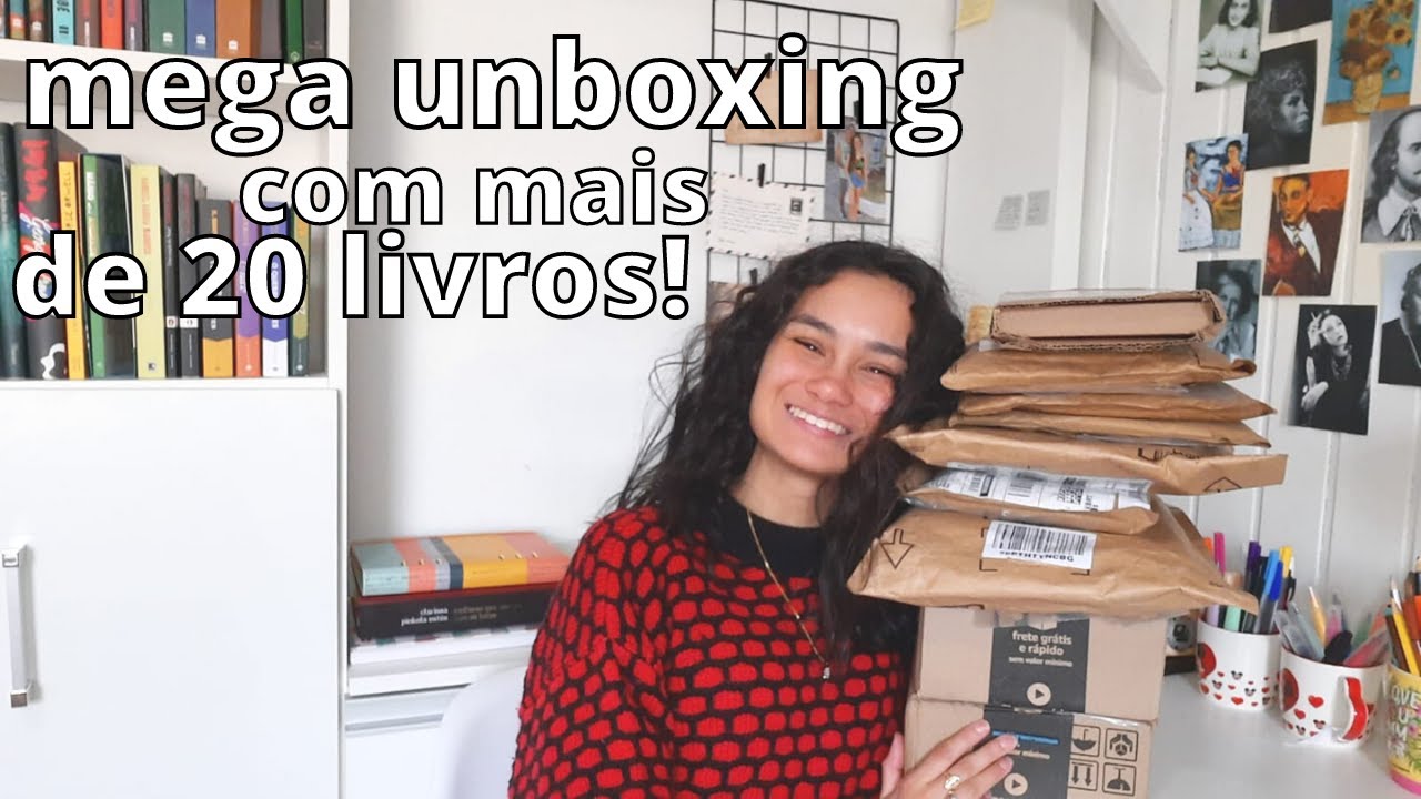 MEGA UNBOXING DE MUITOS LIVROS NOVOS | Quais livros eu adquiri nos &uacute;ltimos tempos?