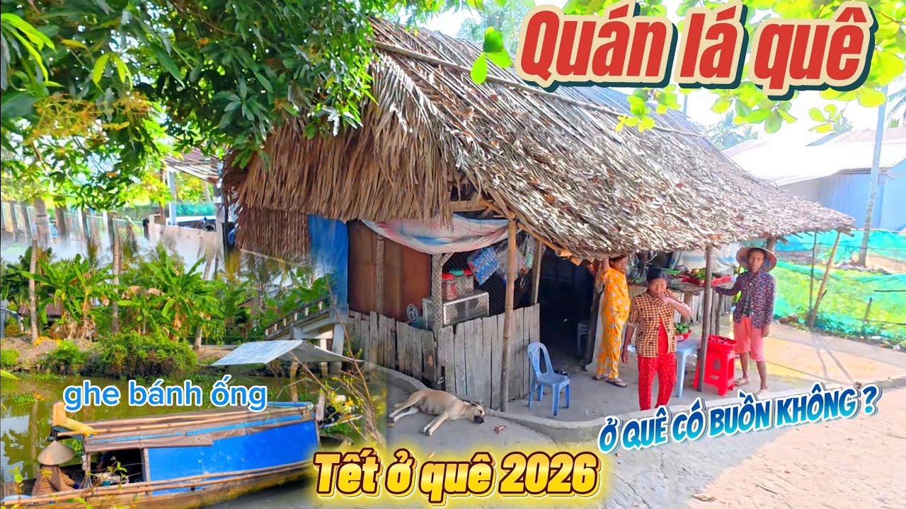 Lạc vào Vùng Quê |những ngày giáp TẾT 2026 không ngờ lại có một làng quê cạnh chợ THUỶ LIỄU