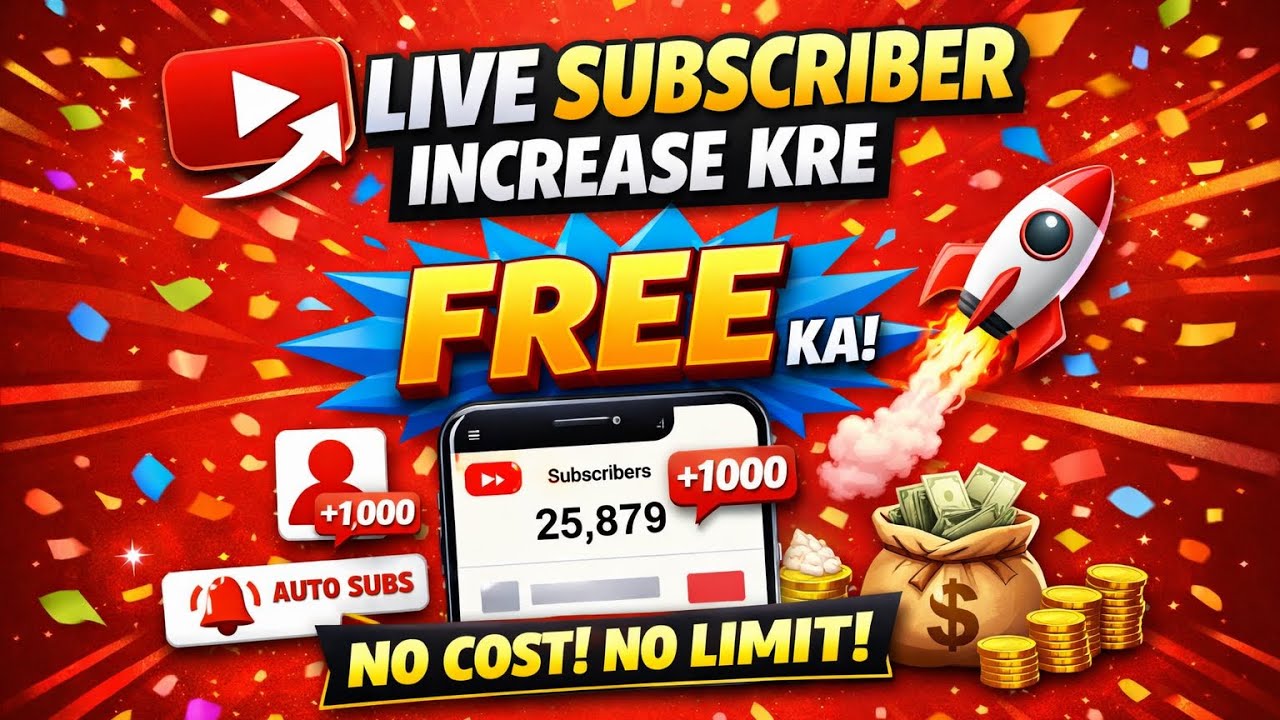 Live subscribers loot le free 👍👍