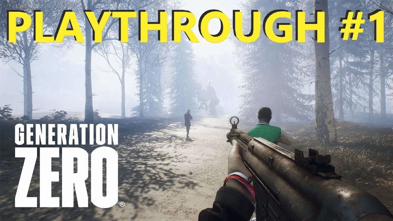 Generation Zero Playthrough #1 - Starting from scratch again