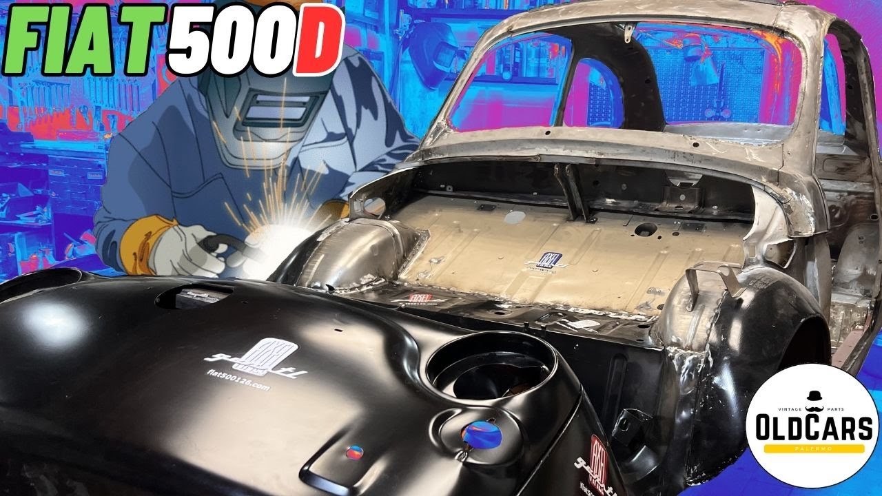 Sostituzione Calandra Fiat 500 D - Restauro Totale 💣