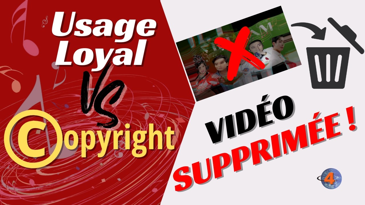 Vidéo supprimée… le Fair Use existe-t-il vraiment ?