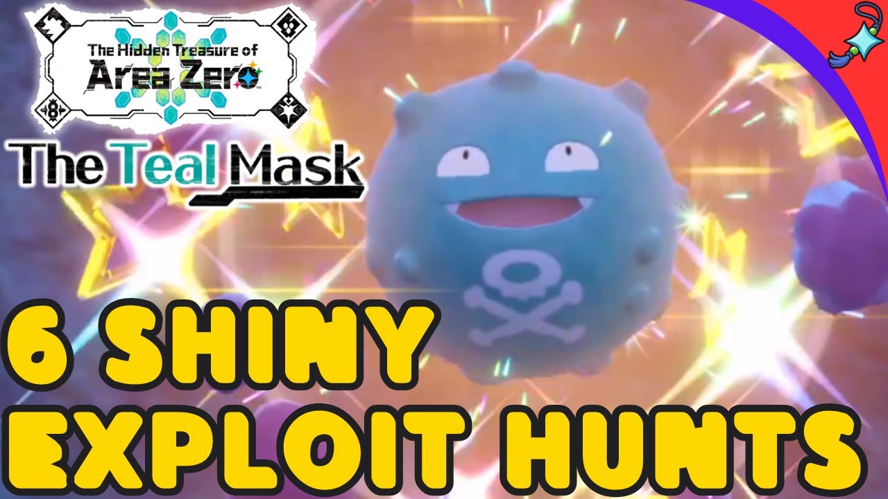 6 EASY Shiny Exploit Hunts for Pokemon Scarlet and Violet Teal Mask DLC