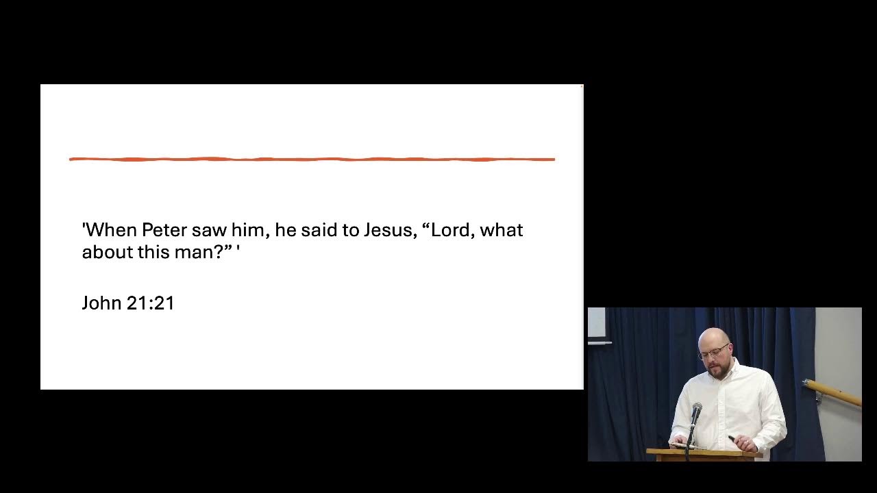 John 21 - Jesus restores Peter - Tim Reid