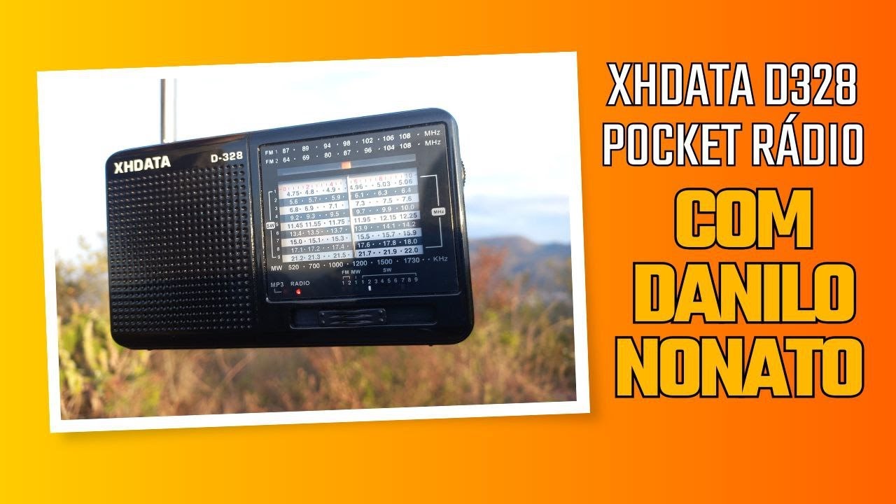XHDATA D328: Um Rádio Multibanda Compacto com Qualidade Surpreendente 📻 ⛔
