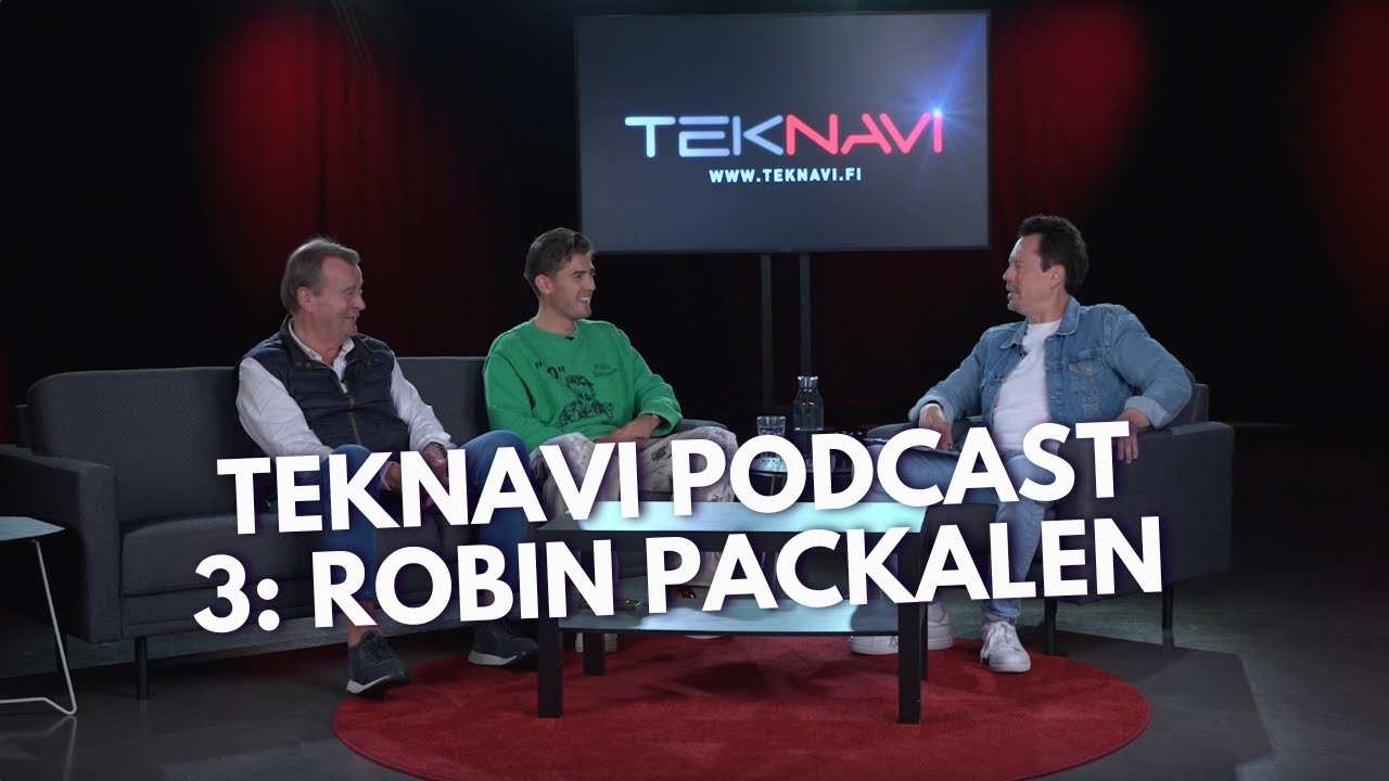 Teknavi Podcast 3: Robin Packalen &ndash; vauhdin hurmaa ja Teknavi-muistoja (2025)